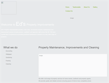 Tablet Screenshot of eds-improvements.co.uk